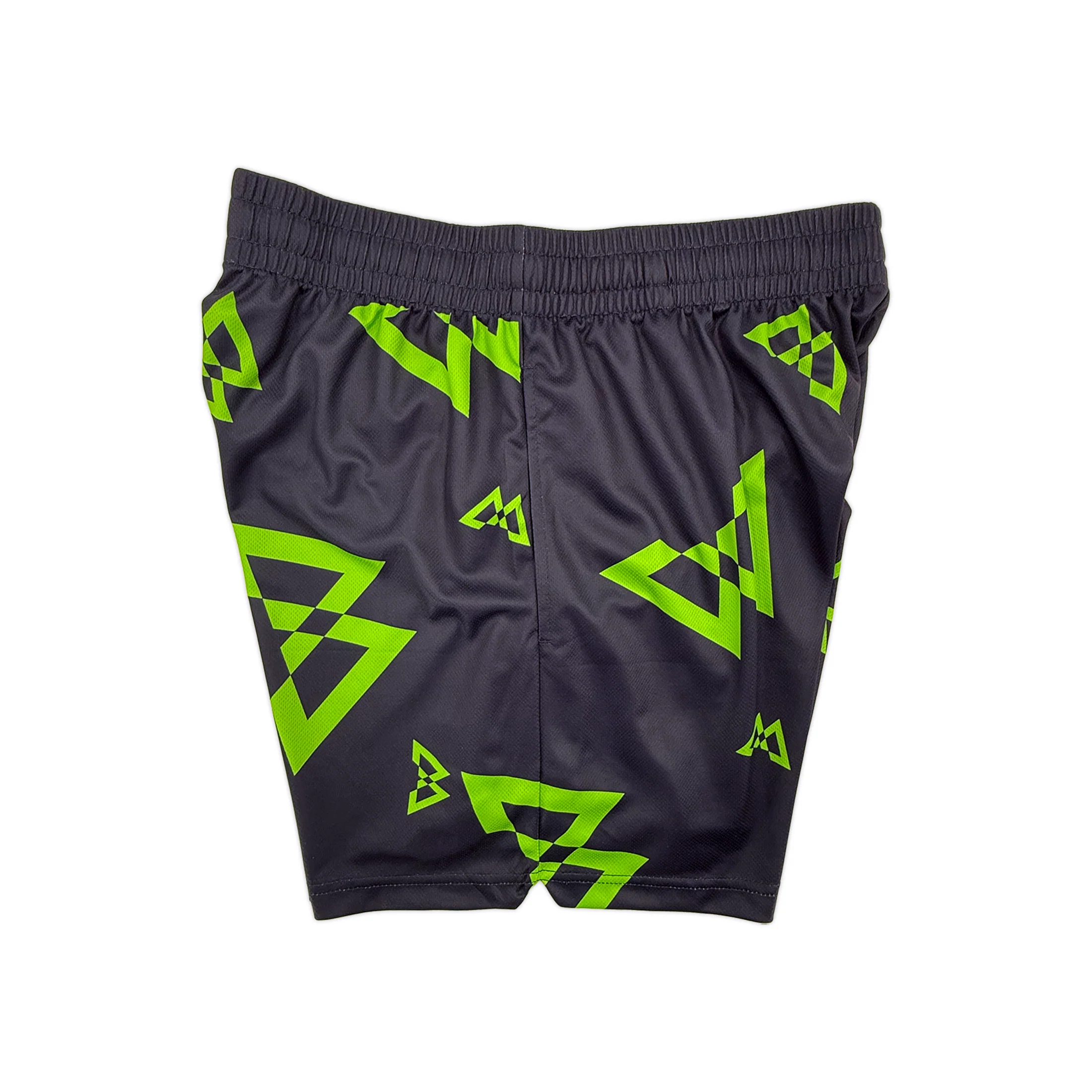 Beastmode Canvas Print Shorts (Navy/Green) - Image 4