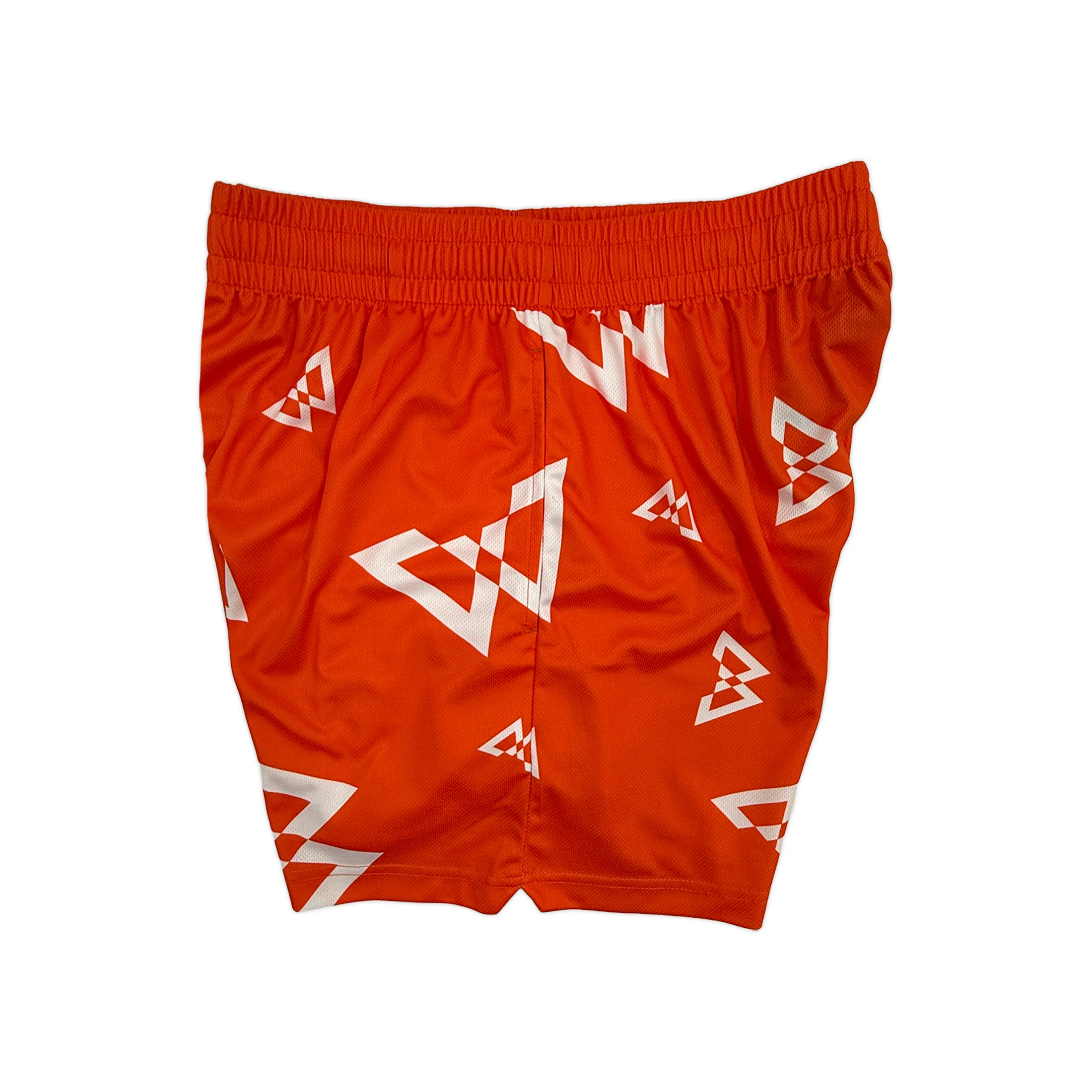 Beastmode Canvas Print Shorts (Orange/White) - Image 3