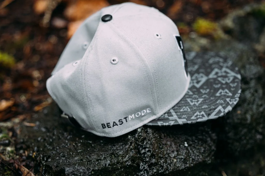 Beastmode Oakland Seahawks NFL New Era 9FIFTY Snapback Hat (Faux Leather Brim & Backstrap) - Image 3