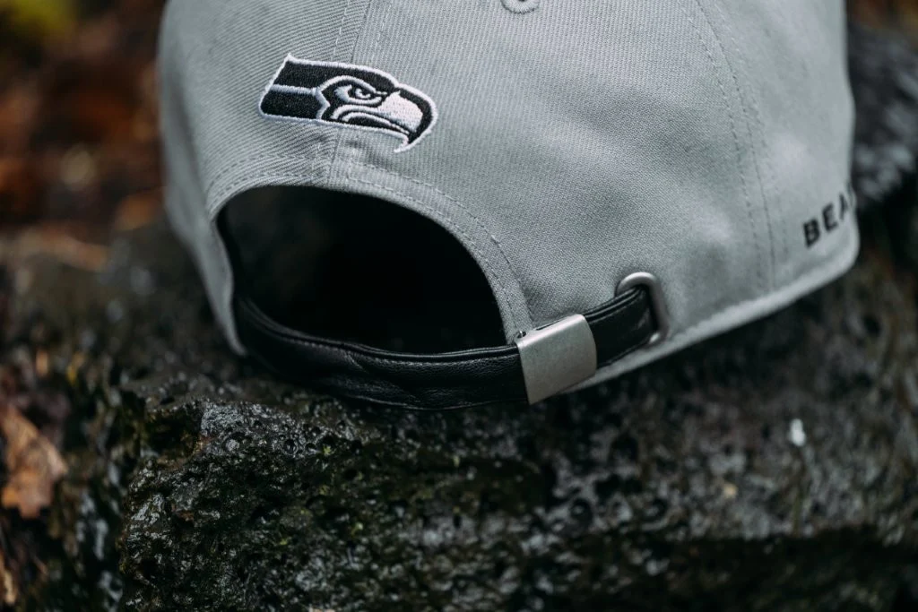 Beastmode Oakland Seahawks NFL New Era 9FIFTY Snapback Hat (Faux Leather Brim & Backstrap) - Image 5