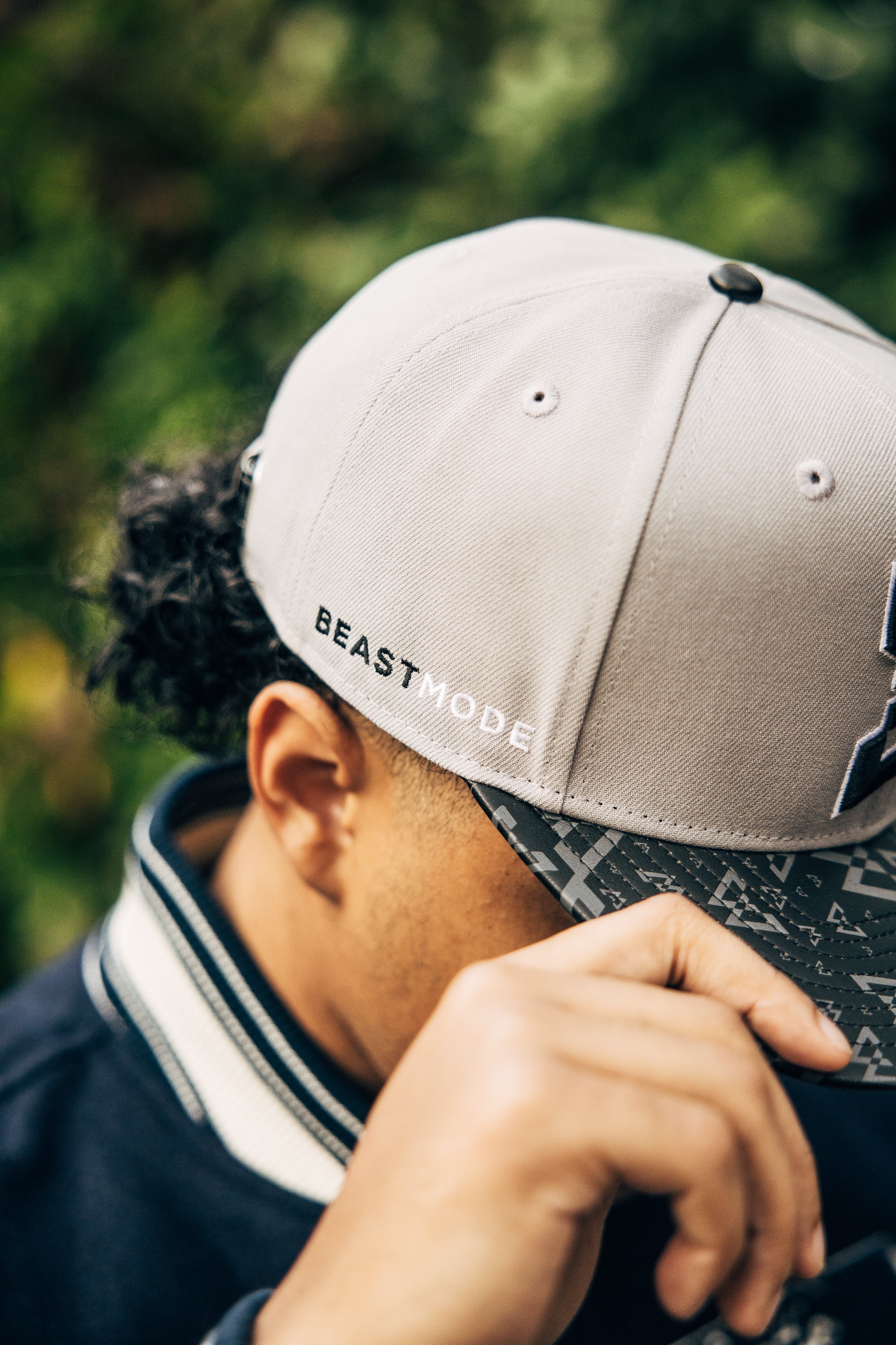 Beastmode Oakland Seahawks NFL New Era 9FIFTY Snapback Hat (Faux Leather Brim & Backstrap) - Image 6