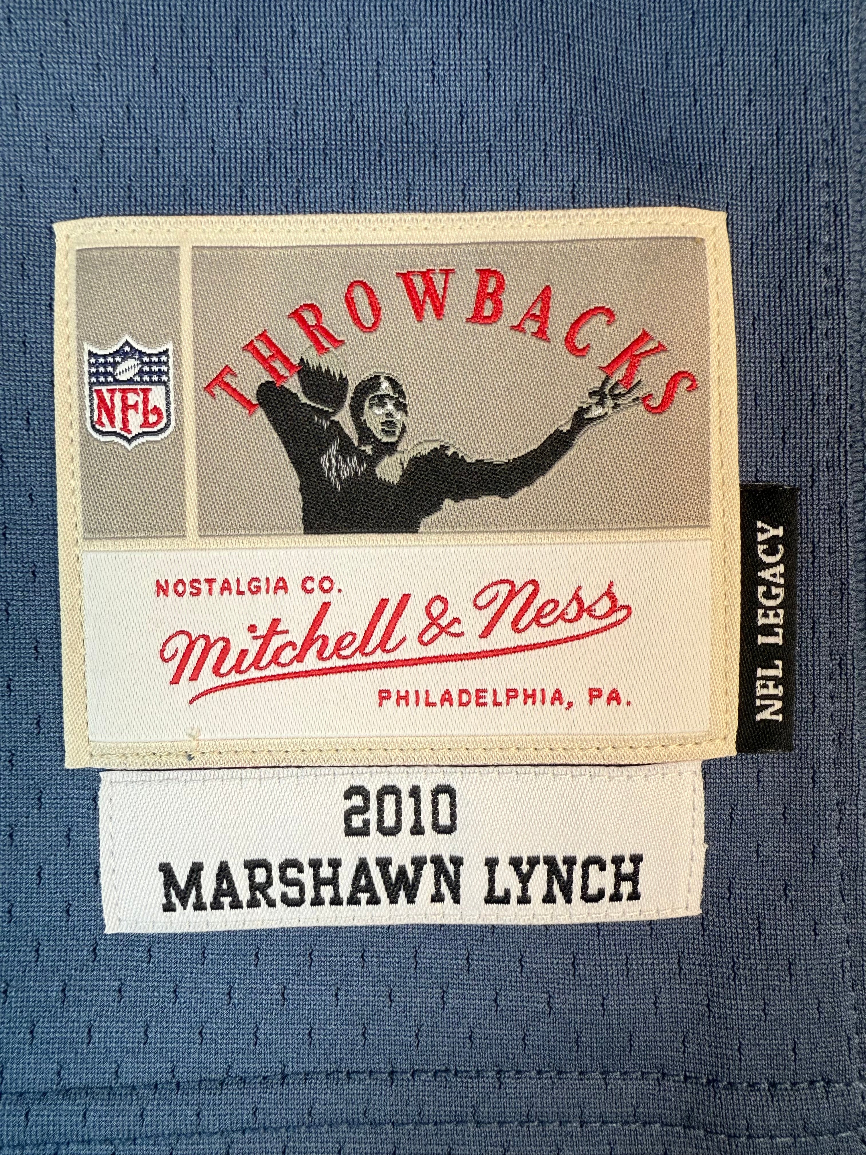 Mitchell & Ness Marshawn Lynch Seattle Seahawks 2010 Legacy Player Jersey - Image 5